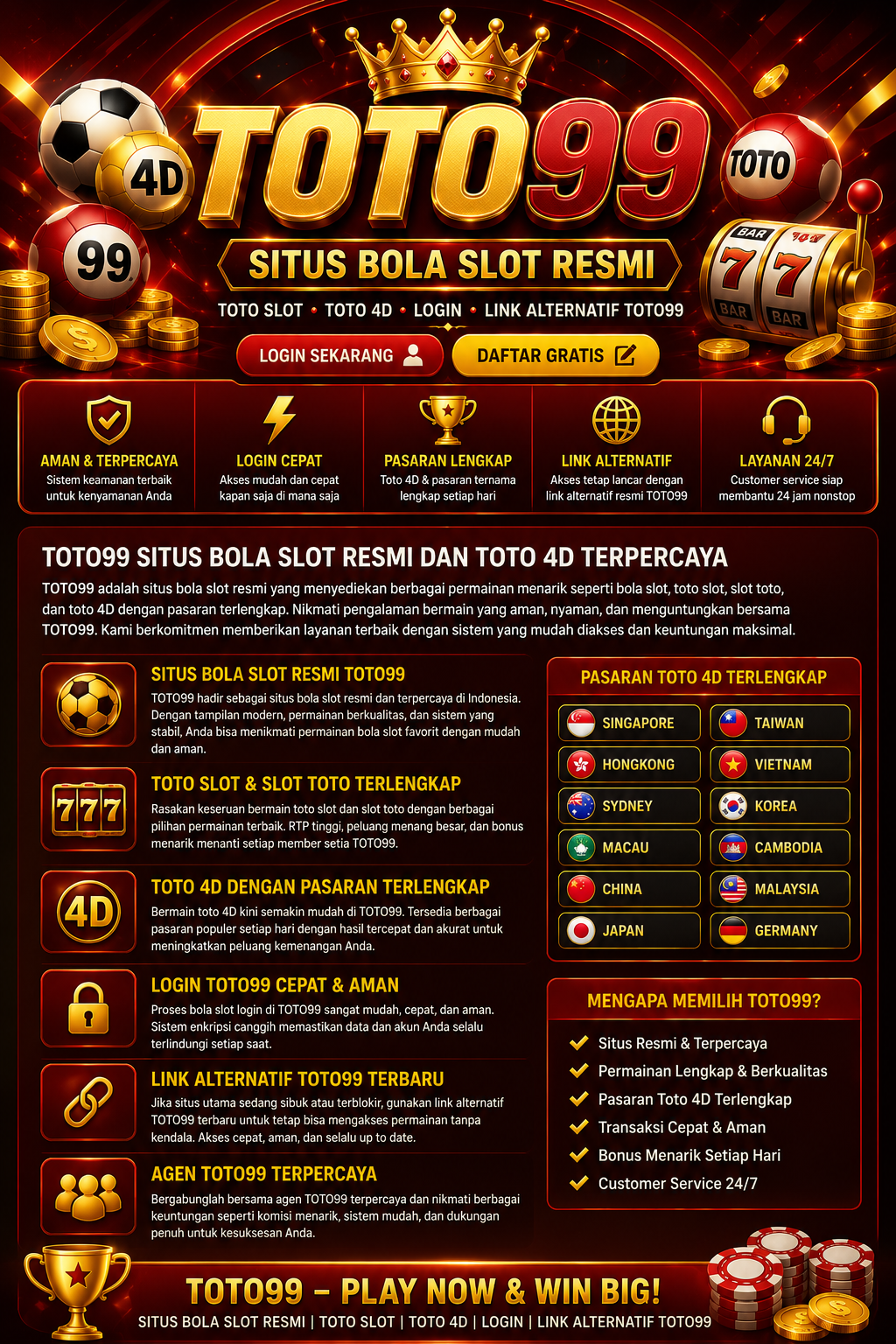 TOTO99 BANNER